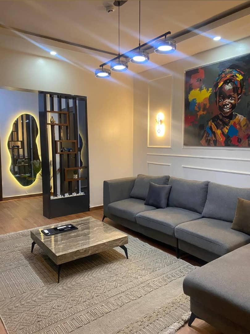 Home shortlet living room picture